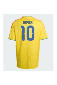 Kolumbia James Rodriguez #10 Jalkapallovaatteet Kotipaita MM-kisat 2026 Lyhythihainen